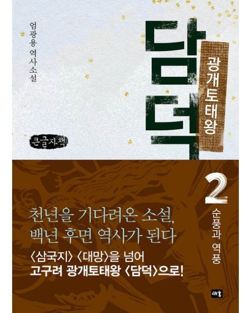 광개토태왕 담덕 2: 천손신화(큰글자책) (엄광용 역사소설)