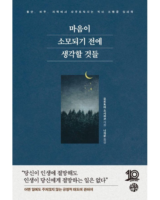 마음이 소모되기 전에 생각할 것들 - 불안, 허무, 자책에서 자유로워지는 빅터 프랭클 심리학 