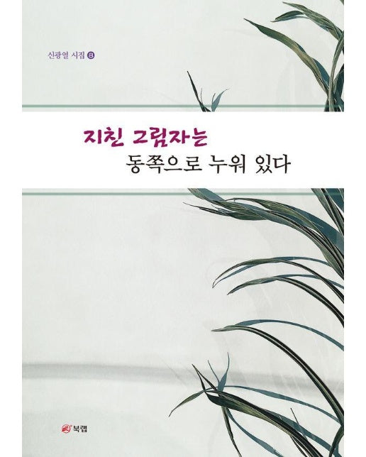 지친 그림자는 동쪽으로 누워 있다 - 신광열 시집 8