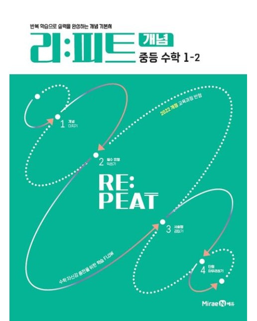 리:피트 개념 중등 수학 1-2(2025)(리피트 개념 중등 수학)