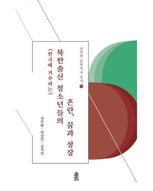 북한출신 청소년들의 혼란, 꿈과 성장 (반양장)