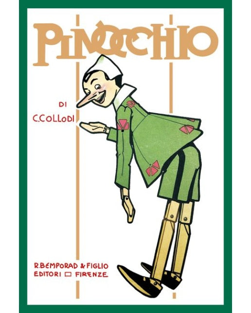 피노키오(초판본)(1911년 오리지널 초판본 표지디자인)
