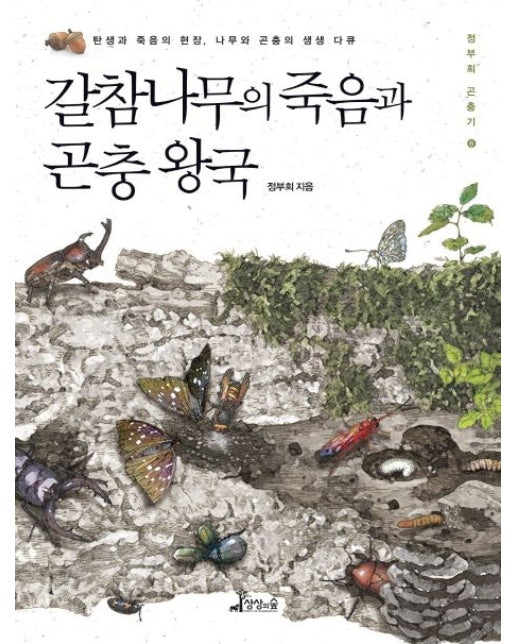 갈참나무의 죽음과 곤충 왕국 (탄생과 죽음의 현장, 나무와 곤충의 생생 다큐 | 양장본 Hardcover)