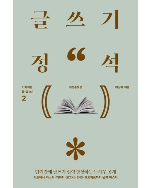 글쓰기 정석(큰글자도서)