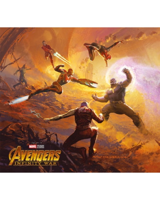 마블 어벤져스 인피니티 워 아트북