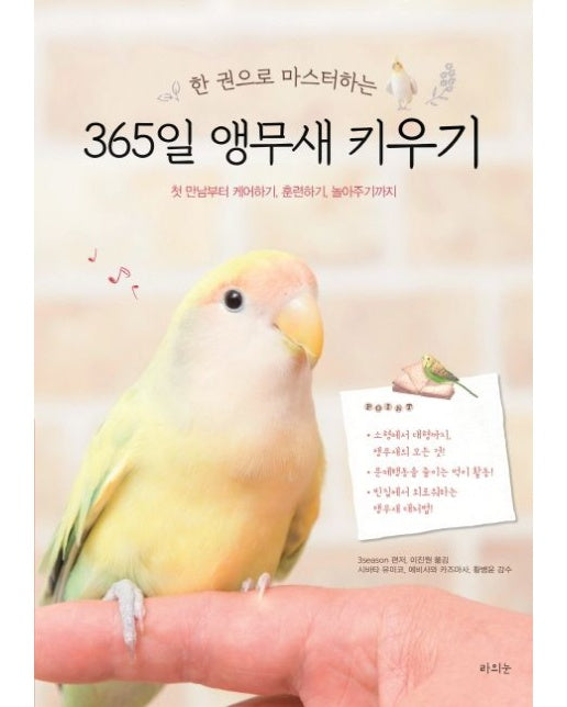 365일 앵무새 키우기 (첫 만남부터 케어하기, 훈련하기, 놀아주기까지)