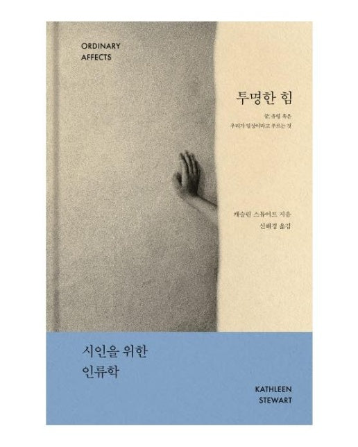 투명한 힘 : 꿈, 유령 혹은 우리가 일상이라고 부르는 것 (양장)