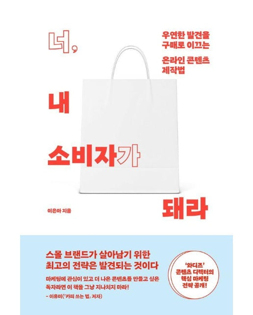 너, 내 소비자가 돼라 : 우연한 발견을 구매로 이끄는 온라인 콘텐츠 제작법