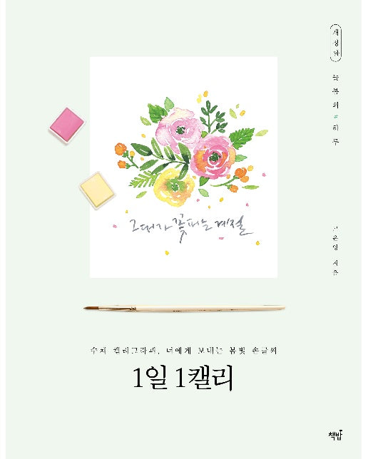 1일 1캘리 : 수채 캘리그라피, 너에게 보내는 봄빛 손글씨 (개정판)