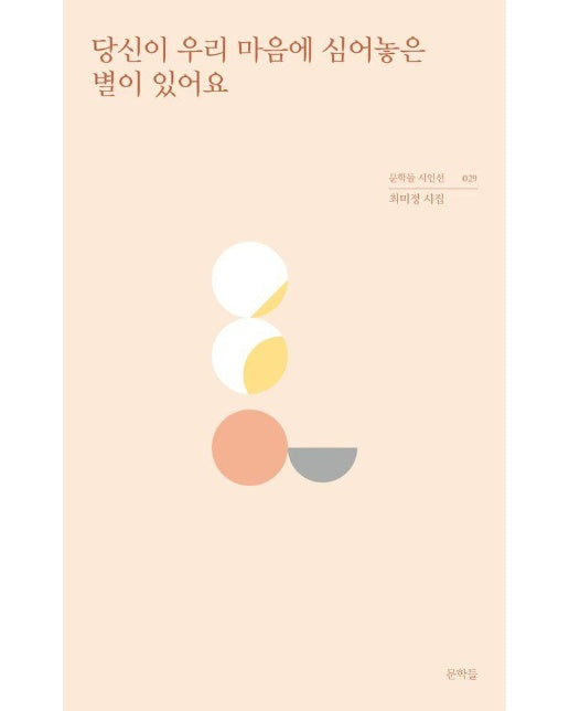 당신이 우리 마음에 심어놓은 별이 있어요 - 문학들 시인선 29