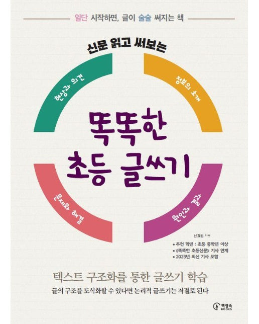 신문 읽고 써보는 똑똑한 초등 글쓰기 : 일단 시작하면, 글이 술술 써지는 책