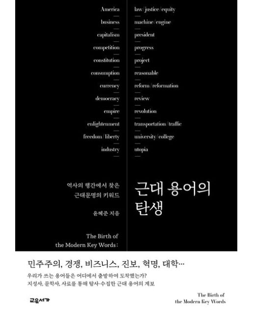 근대 용어의 탄생 (역사의 행간에서 찾은 근대문명의 키워드)