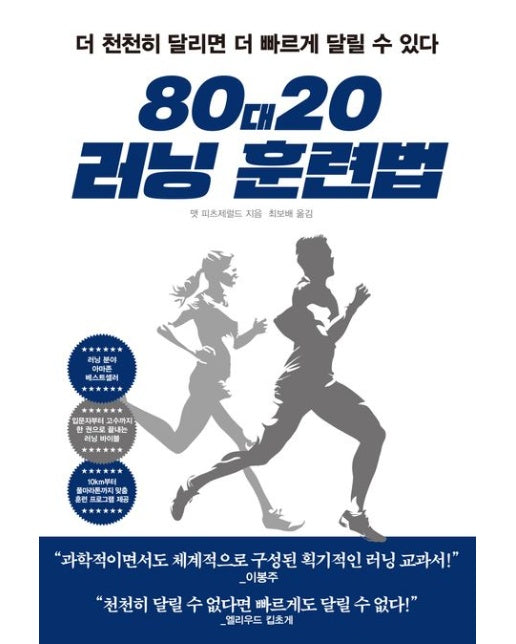 80대20 러닝 훈련법 (더 천천히 달리면 더 빠르게 달릴 수 있다)