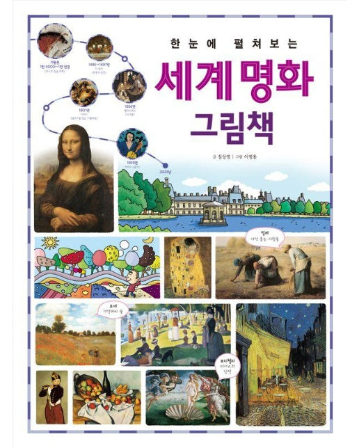 한눈에 펼쳐보는 세계 명화 그림책 : 고대 라스코 동굴 벽화에서부터 20세기 칸딘스키까지