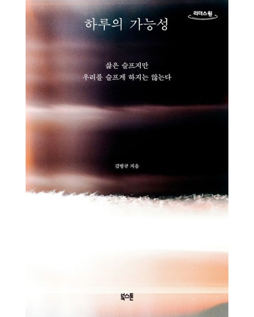 하루의 가능성(큰글자도서) (삶은 슬프지만 우리를 슬프게 하지는 않는다)