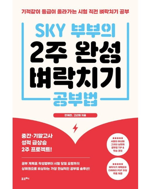 SKY 부부의 2주 완성벼락치기 공부법 : 기적같이 등급이 올라가는 시험 직전 벼락치기 공부