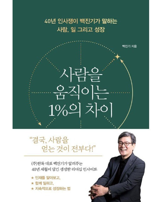 사람을 움직이는 1%의 차이 : 40년 인사쟁이 백진기가 말하는 사람, 일 그리고 성장