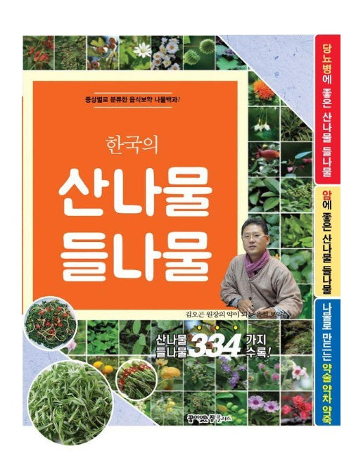 한국의 산나물 들나물 334가지 : 증상별로 분류한 음식보약 나물백과