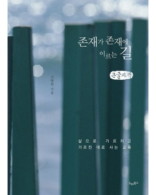 존재가 존재에 이르는 길(큰글자책) (삶으로 가르치고 가르친 대로 사는 교육 | 개정판)