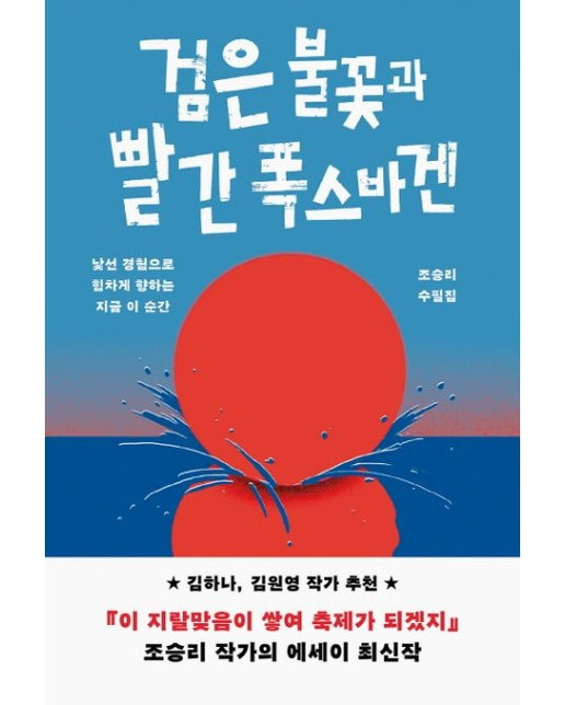 검은 불꽃과 빨간 폭스바겐 (낯선 경험으로 힘차게 향하는 지금 이 순간 | 조승리 수필집)
