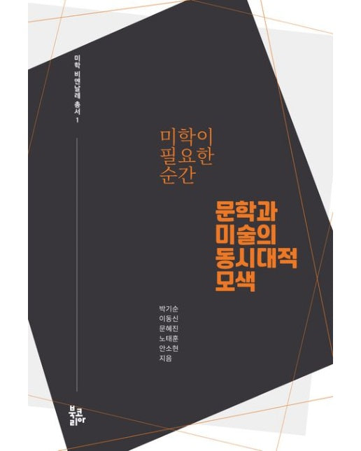 미학이 필요한 순간 (문학과 미술의 동시대적 모색)