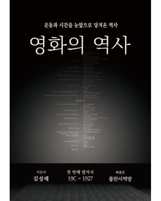 영화의 역사 (운동과 시간을 눈앞으로 당겨온 역사 ‘첫 번째 발자국’ 19C~1927)