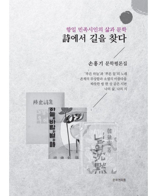 시에서 길을 찾다 : 항일 민족시인의 삶과 문학, 손흥기 문학평론집 